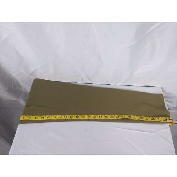 Fendi Silk Skinny Leg Slacks EU 42 US 6 Olive Green Italy - Picture 7 of 9